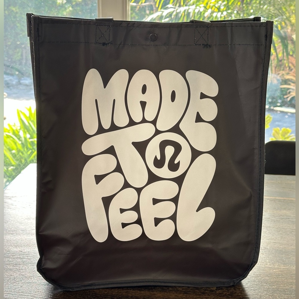 Lululemon Athletica Black Tote Bag